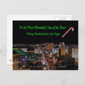 最も素晴らしい年のクリスマスのはがき シーズンポストカード (正面/裏面)