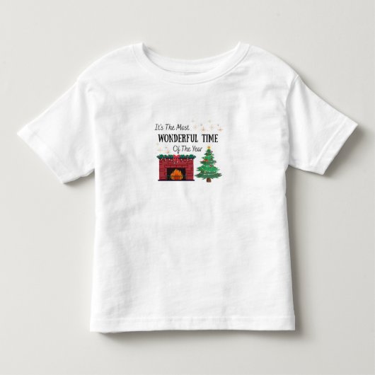 最も素晴らしい年の時期 トドラーTシャツ (正面)
