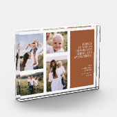 最も素晴らしい時エレガント間テラコッタ数々の写真 フォトブロック (左)