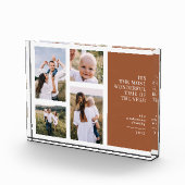 最も素晴らしい時エレガント間テラコッタ数々の写真 フォトブロック (右)