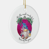 最も素晴らしい時間だ – かわいい格言引用文T セラミックオーナメント (右)