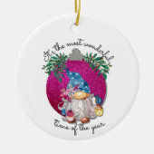 最も素晴らしい時間だ – かわいい格言引用文T セラミックオーナメント (正面)