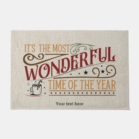 最も素晴らしい時間の形式 ドアマット (正面)