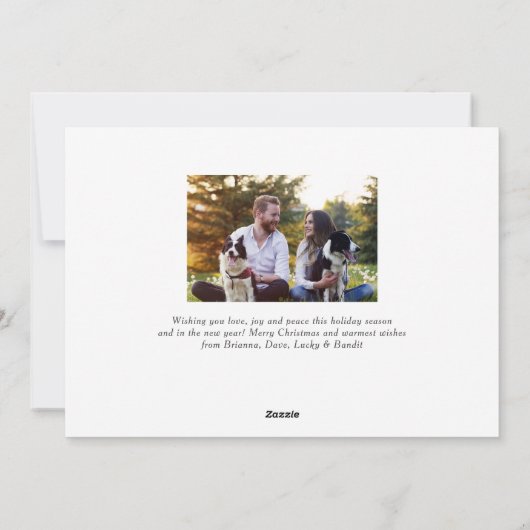 最も素晴らしい時間の素朴黒板の写真 シーズンカード (裏面)