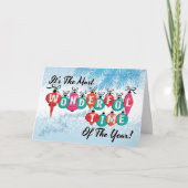 最も素晴らしい時間クリスマスカード シーズンカード (正面)