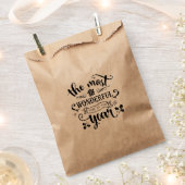 最も素晴らしい時間クリスマスホリデー特典トリート フェイバーバッグ (クリップ留めされた状態)