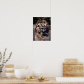 最も素晴らしい母のかわいい書パーソナライズされた道 ポスター (キッチン)