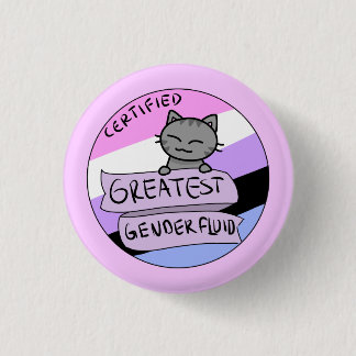 最も素晴らしいGenderfluid 缶バッジ