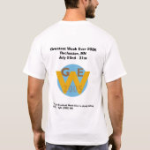 最も素晴らしいTシャツ Tシャツ (裏面)