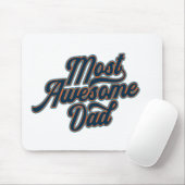 最も素晴らしパパの父の日 |マウスパッド マウスパッド (マウス)