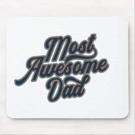 最も素晴らしパパの父の日 |マウスパッド マウスパッド