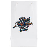 最も素晴らしパパの父の日 |抱き枕 スモールペーパーバッグ (正面)