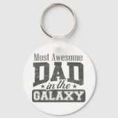 最も素晴らしパパの銀河系 キーホルダー (正面)