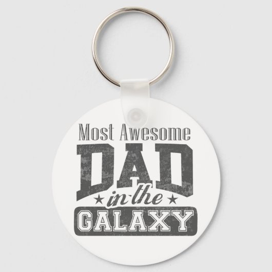 最も素晴らしパパの銀河系 キーホルダー (正面)
