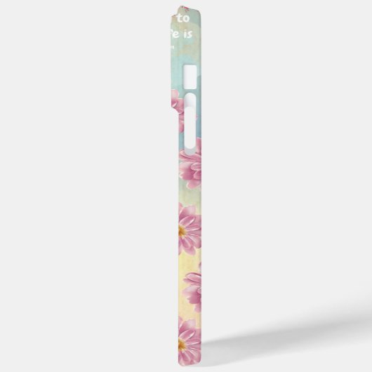 最も細かい花模様 Case-Mate iPhoneケース (裏面 / 左)