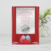 最も結婚甘いカップル招待状 招待状 (スタンド正面)