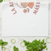 最も美しいおばあちゃん キッチンタオル (折り畳み)
