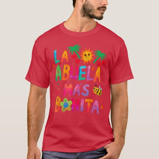 最も美しいおばあちゃん Tシャツ (正面)