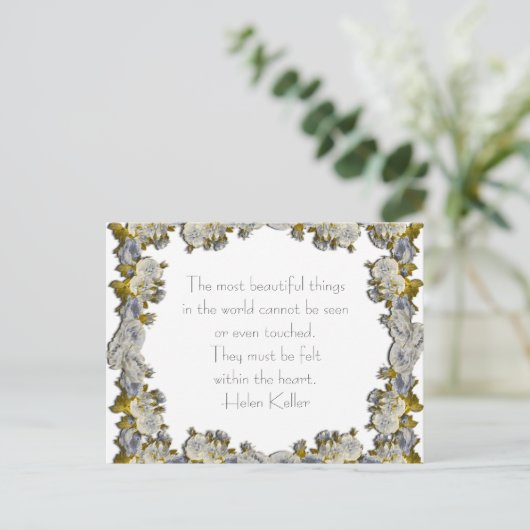 最も美しいもの – はがき (スタンド正面)