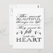 最も美しいもの ポストカード (正面/裏面)