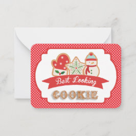 最も美しいクッキー賞 ノートカード