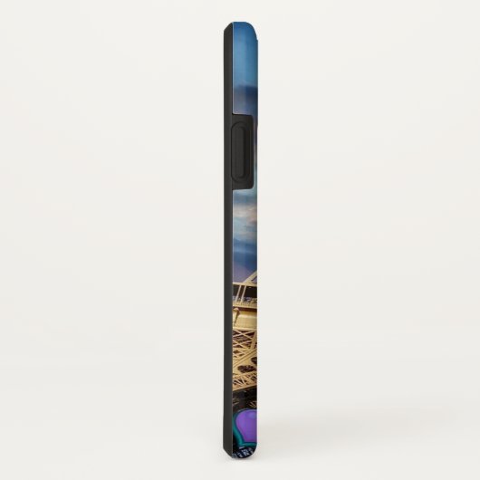 最も美しいパリエッフェルタワーの写真 Case-Mate iPhoneケース (裏面/右)