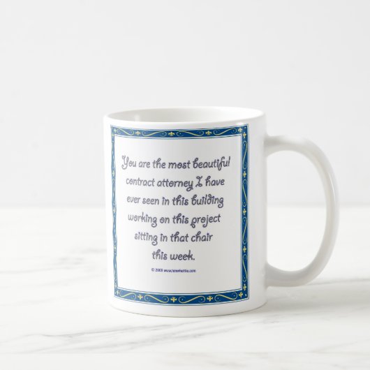 最も美しいマグです コーヒーマグカップ (右)