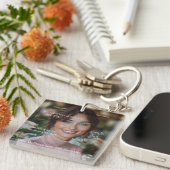 最も美しい女性生きているガールフレンドの妻 キーホルダー (正面右)