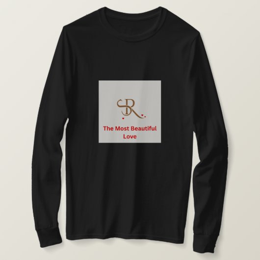 最も美しい恋人 Tシャツ (デザイン正面)