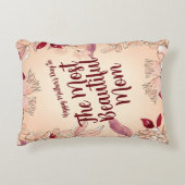 最も美しい母 アクセントクッション (正面)