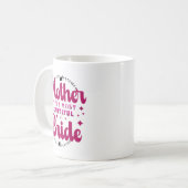 最も美しい花嫁の母1 コーヒーマグカップ (正面左)