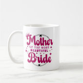 最も美しい花嫁の母1 コーヒーマグカップ (左)