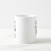 最も美しい花嫁の母 クール ブライダルパーティ コーヒーマグカップ (中央)