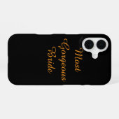 最も美しい花嫁のiPhoneケース iPhone 16ケース (裏面横)