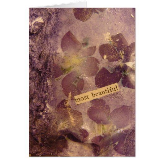 最も美しい花 (正面)