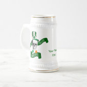 最も背の高いレプレシャン・アイルランド語 ビールジョッキ (正面左)