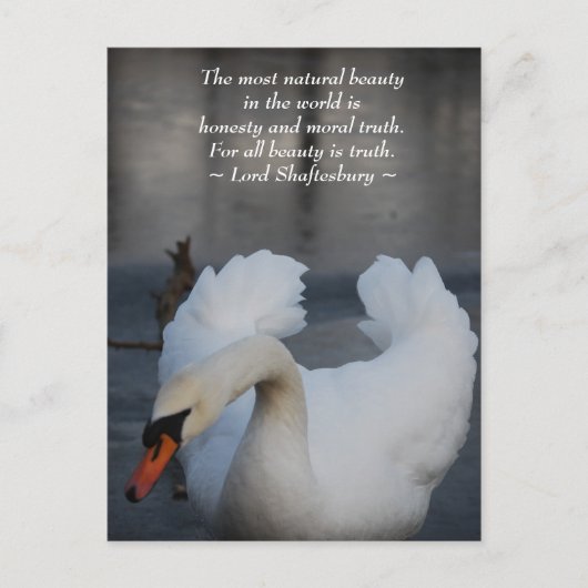 最も自然な美しい ポストカード (正面)