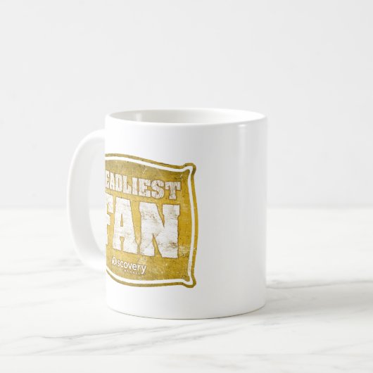 最も致命的なファンのマグ コーヒーマグカップ (正面左)