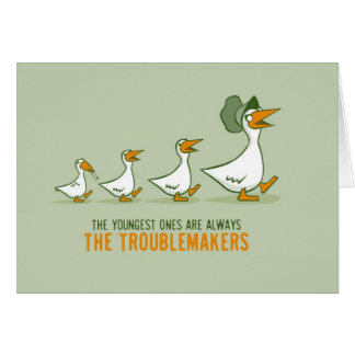 最も若い物は厄介者常にです