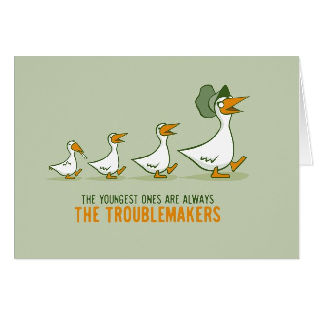 最も若い物は厄介者常にです (正面横)