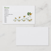 最も若い物は厄介者常にです 名刺 (正面/裏面)