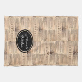 最も荒いシェイクスピアパーソナライズされたのキッチンタオル キッチンタオル (横)