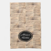 最も荒いシェイクスピアパーソナライズされたのキッチンタオル キッチンタオル (縦)