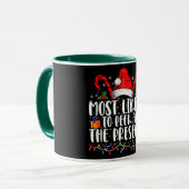 最も見る可能性が高いプレゼントファミリクリスマス マグカップ (正面左)