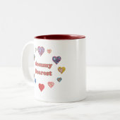 最も親愛なお母さん ツートーンマグカップ (正面左)