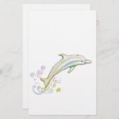 最も親愛なイルカ 便箋 (正面/裏面)