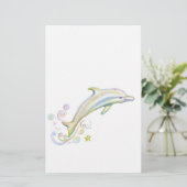 最も親愛なイルカ 便箋 (スタンド正面)