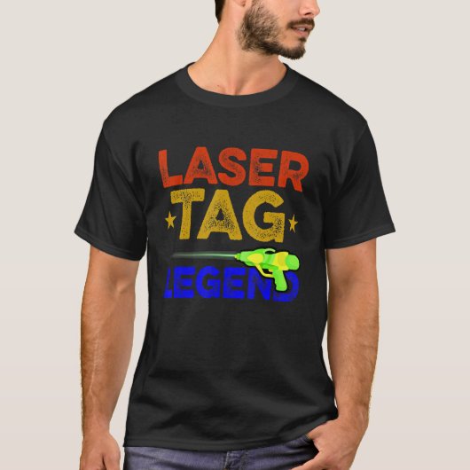 最も貴重なラサータグ伝説ラサーガメラサータグP Tシャツ (正面)