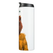 最も身なりのよいくまは|あなたの名前を加えます タンブラー (回転右)