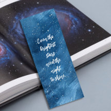 最も輝く星でさえ、輝くために夜が必要